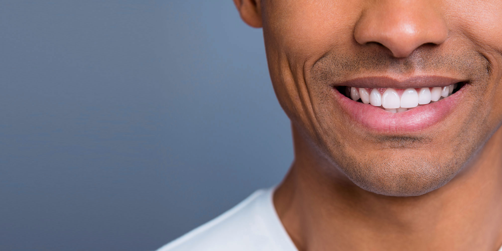 dental patient smiling after procedure